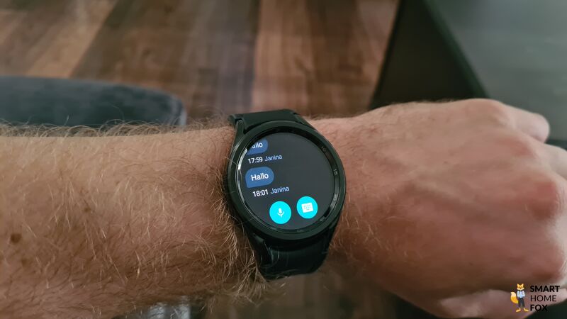 Nachrichtenfunktion der Samsung Galaxy Watch 6